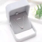 D0007-925純銀小蠻腰項鍊 (銀):圖片 2