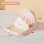 D0037-彩虹吸盤鍋蓋鍋鏟架(2色)