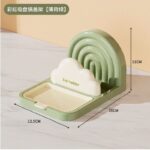 D0037-彩虹吸盤鍋蓋鍋鏟架(2色):圖片 2